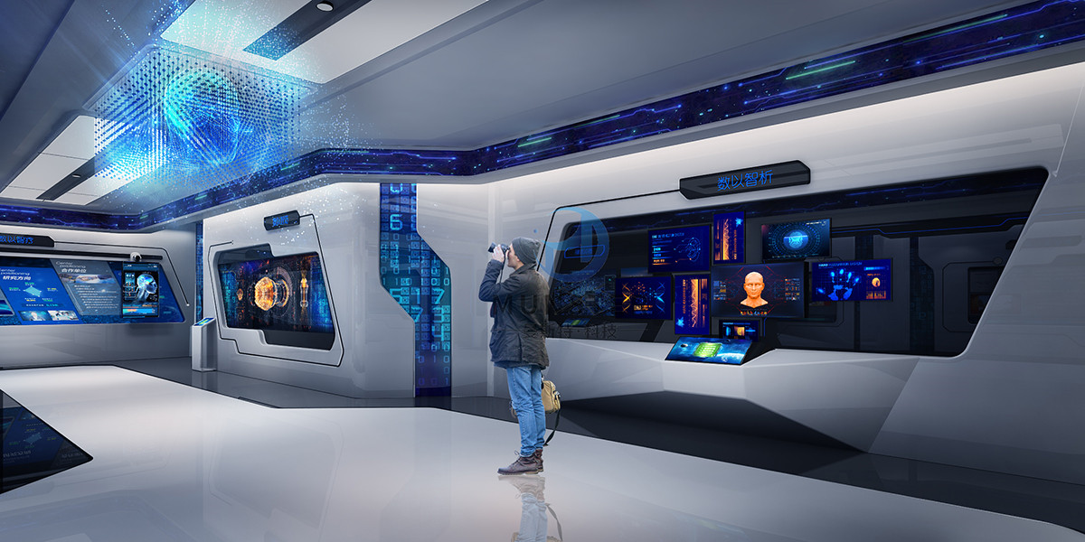 重庆国家应用数学中心_展厅设计