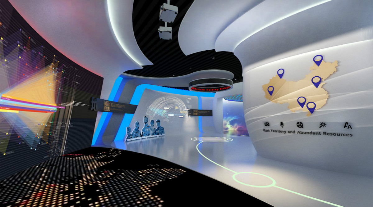 数字展馆展厅设计如何把握好色彩搭配