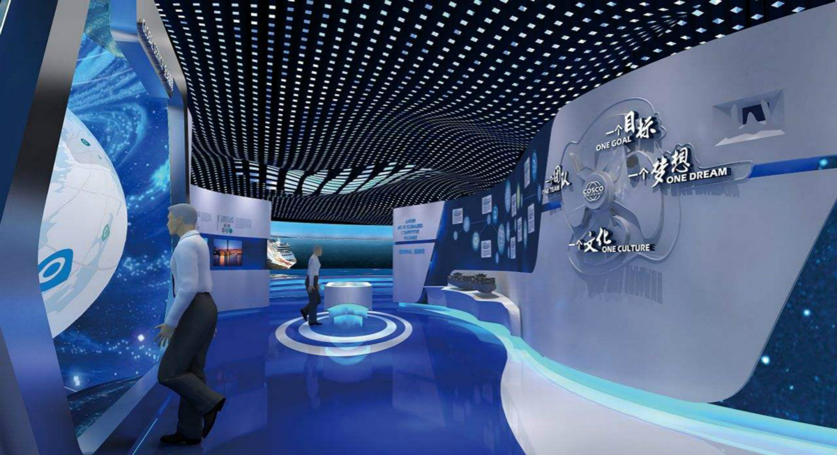 企业展厅设计如何让参观者加深对企业的印象