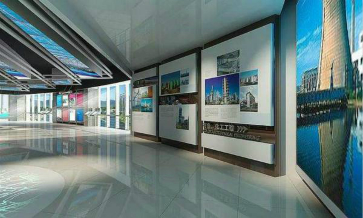 企业文化展厅设计施工—曼斯特科技