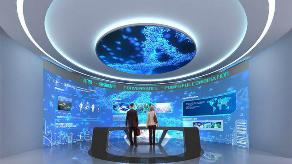 专业的数字化展厅设计公司设计理念 — 曼斯特科技