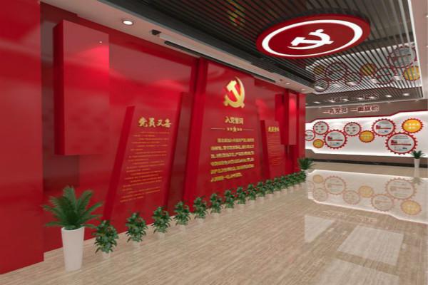 智慧党建展厅设计方案，曼斯特科技制作