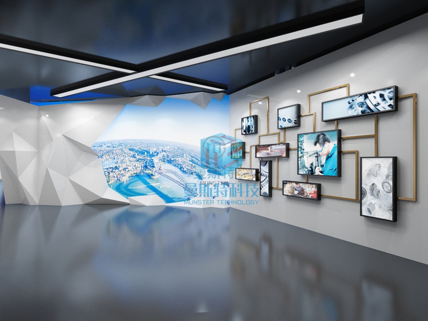 智慧园区展厅设计找哪家好?展厅设计施工一体化公司更靠谱!