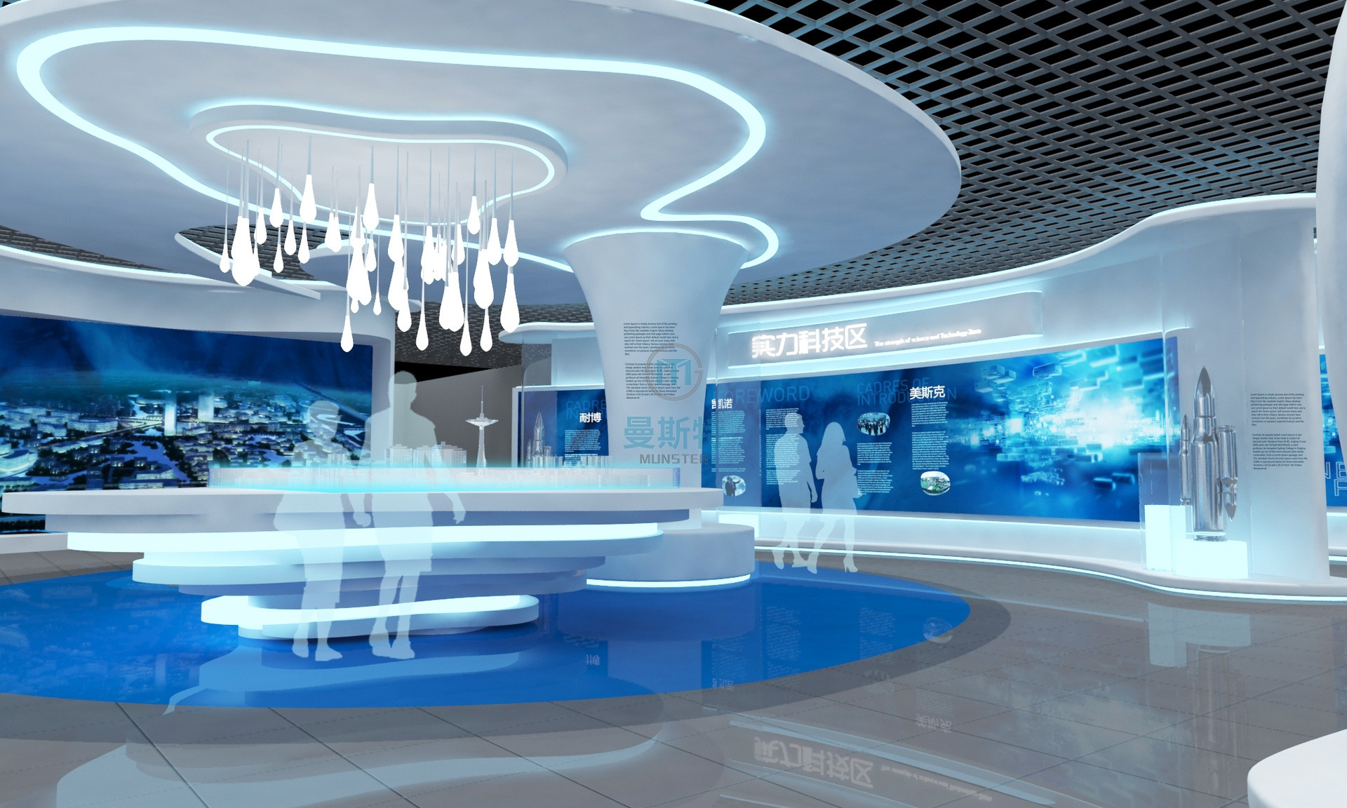 数字化展厅设计施工要注意的事项