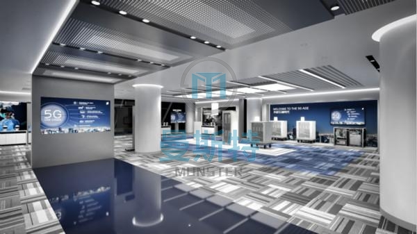 多媒体数字展厅的空间布局及色彩搭配