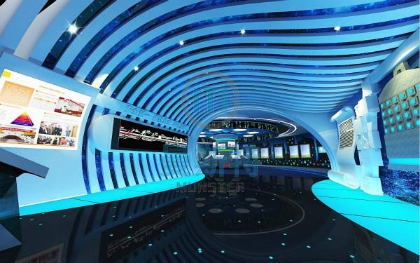 富有科技感的企业展厅怎么设计，曼斯特科技给大家支招