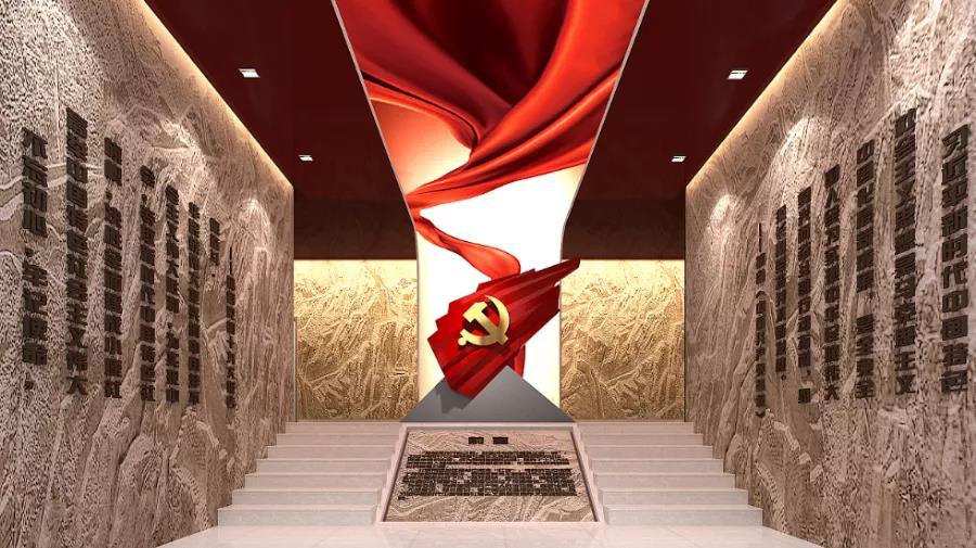 智慧党建主题展厅解决方案_曼斯特科技