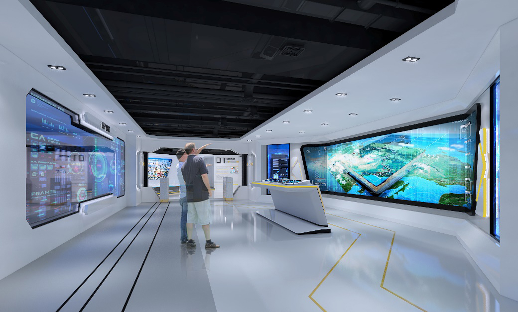 营销型企业展厅设计思路_曼斯特科技