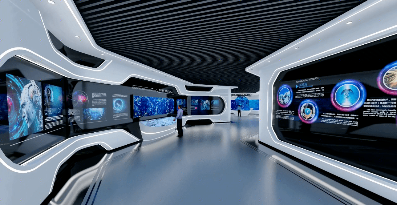 高级感质感展厅如何设计，曼斯特科技分享