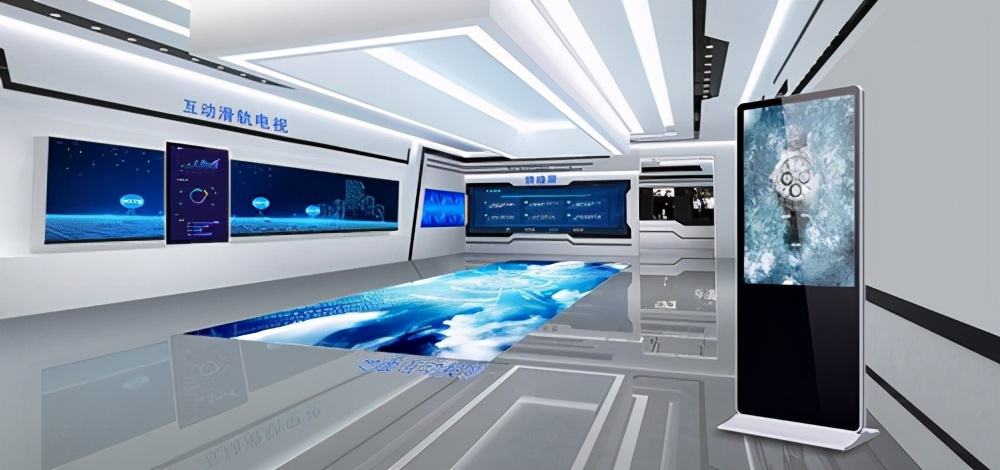 企业展厅设计中人气较高的数字多媒体技术科普