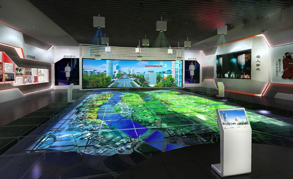 数字化展厅展馆设计中最受欢迎的展项：数字沙盘